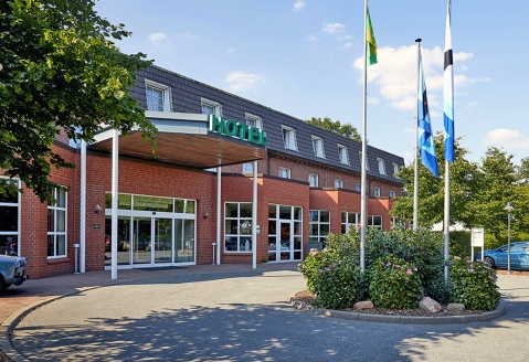 Außenansicht des Van der Valk Landhotels Spornitz