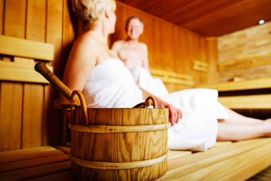 Entspannen Sie in der Sauna im Van der Valk Landhotel Spornitz.