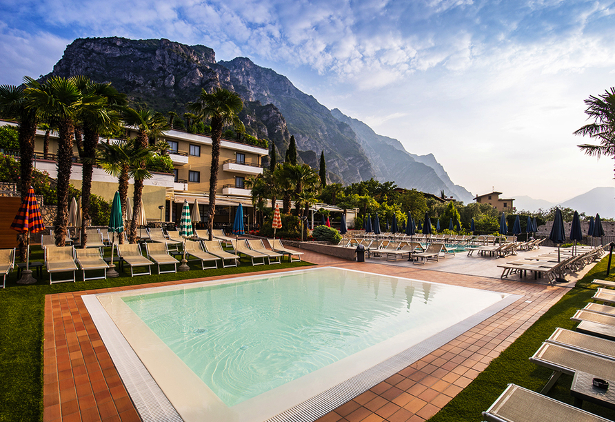 Hotel Royal Village in Limone sul Garda, Außenbereich