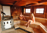Die Sauna im Vital Centrum des Ostsee Resort Dampland bietet Ihnen Entspannung.