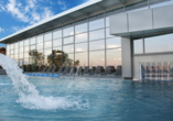 Erfrischen Sie sich im Entdeckerbad im Ostsee Resort Dampland.