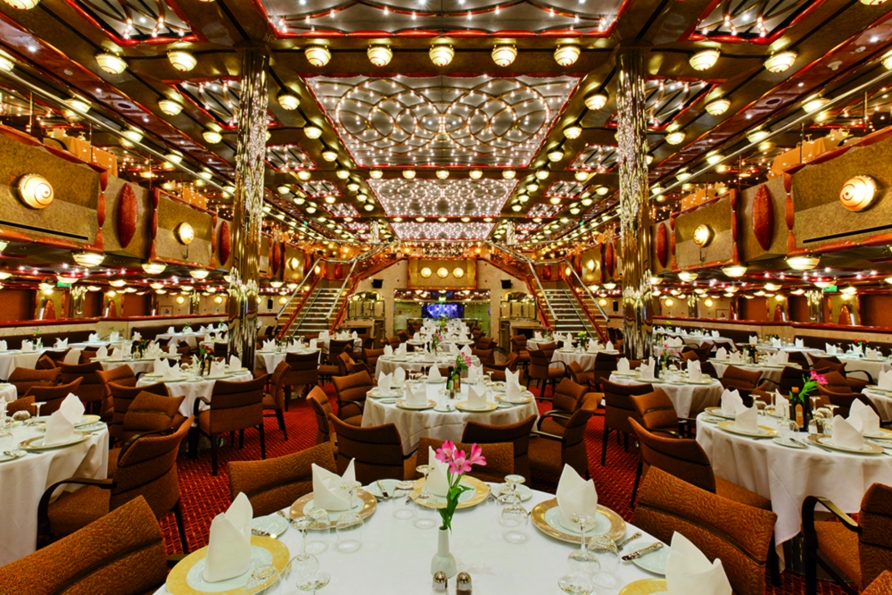 Die Restaurants an Bord bieten Ihnen köstliche Speisen.