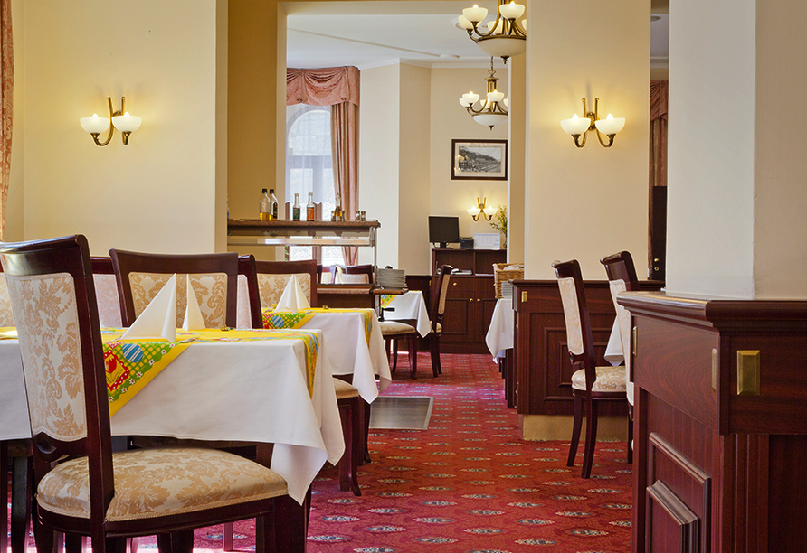 Spa Hotel Cajkovskij in Karlsbad, Restaurant