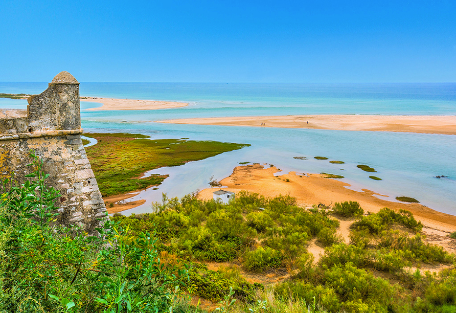 Olhão  befindet sich direkt an der Lagune Ria Formosa.