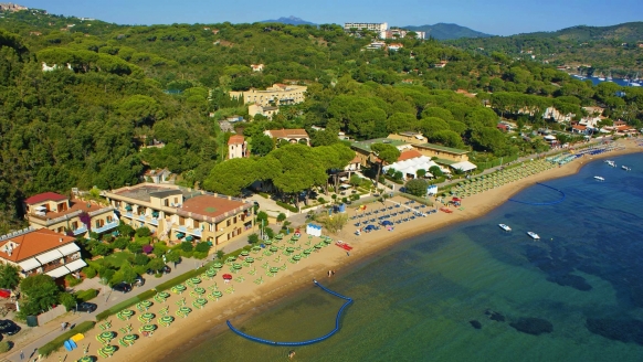 Le Acacie Hotel & Residence in Capoliveri Italien, Naregno Strand und Anlage