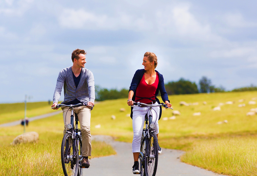 Entdecken Sie Ihre Urlaubsregion mit dem Fahrrad.
