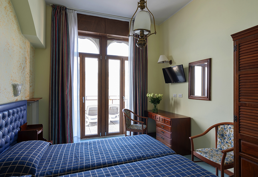 Beispiel für ein Doppelzimmer im Hotel Malcesine