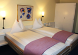Beispiel eines Doppelzimmers im Hotel Dufour