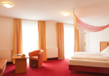 Beispiel eines Doppelzimmers mit zwei Zustellbetten im Hotel Seltenbacher Hof