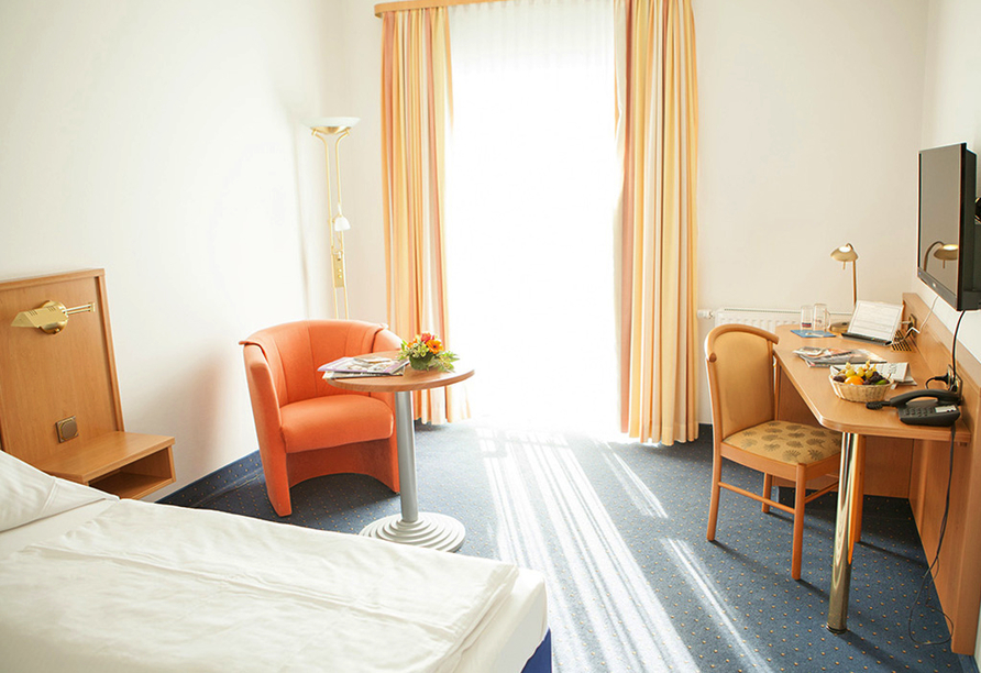 Beispiel eines Doppelzimmers im Hotel Seltenbacher Hof