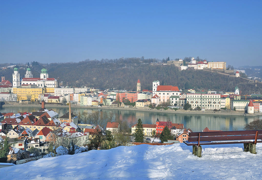Die Drei-Flüsse-Stadt Passau ist einen Besuch wert.