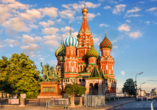 Moskau & St. Petersburg, Basilius-Kathedrale Moskau