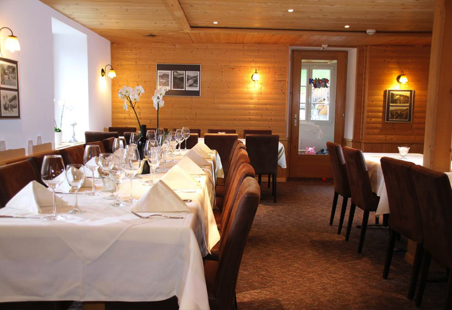 Hotel Sonnenhalde in Davos Wiesen, Restaurant