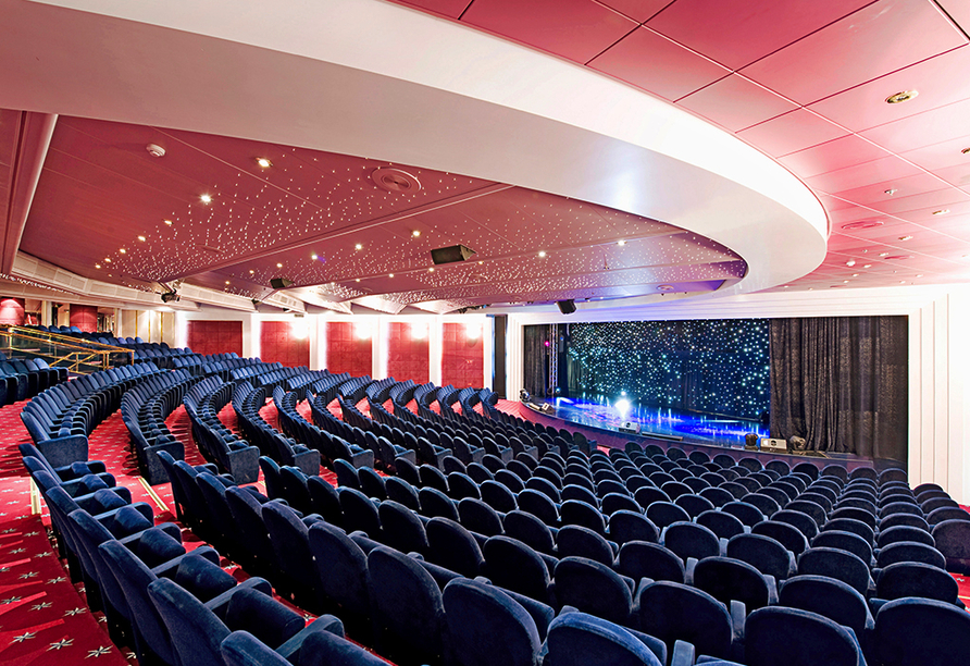 Theater an Bord der MSC Opera