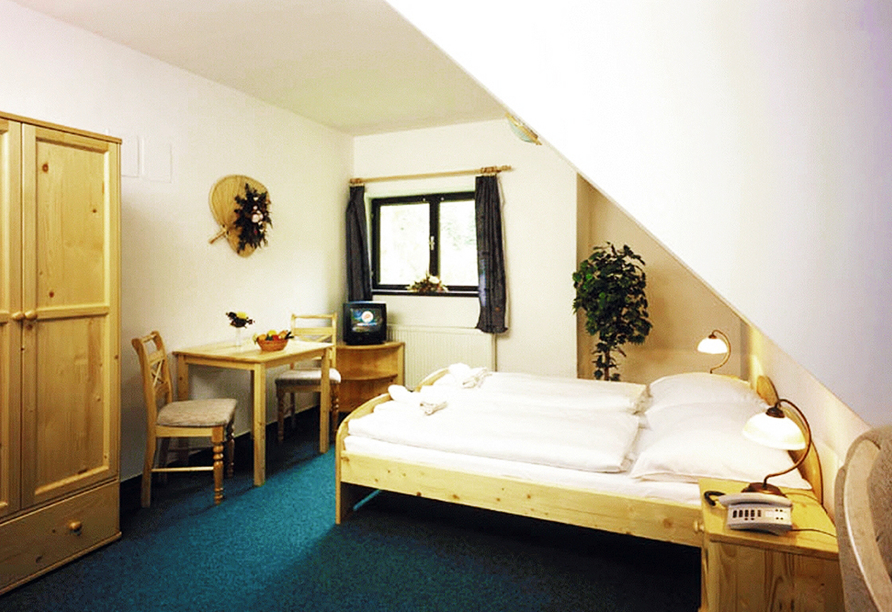 Hotel Esprit in Spindlermühle im Riesengebirge Zimmerbeispiel