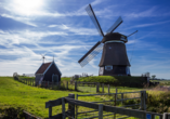 Historische Windmühle bei Hoorn