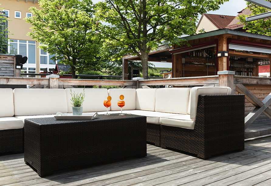 Lounge im Hotel Klosterhof