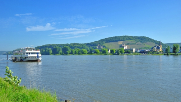 Rheinhotel Vier Jahreszeiten, Ausblick von Bad Breisig