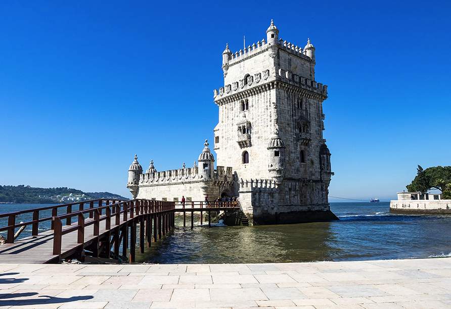 In Lissabon kommen Sie in den Genuss der traditionell portugiesischen Pastel de Nata.