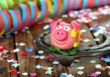 Glücksschwein für den Start ins neue Jahr im PP-Hotel Grefrather Hof