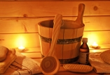 Entspannen Sie in der hauseigenen Sauna.