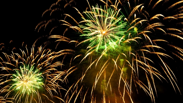 Silvester im Hotel Rheinstein.