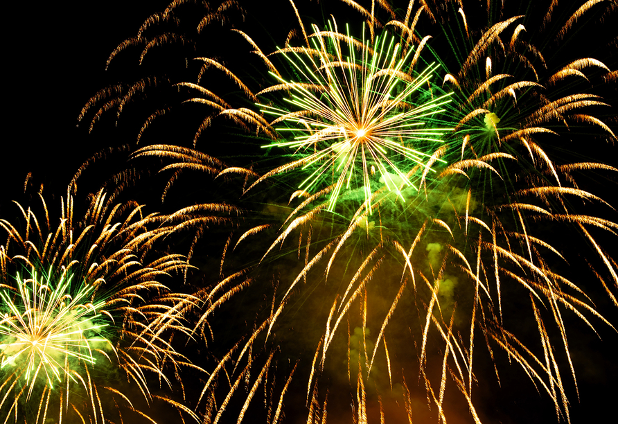 Silvester im Hotel Rheinstein.