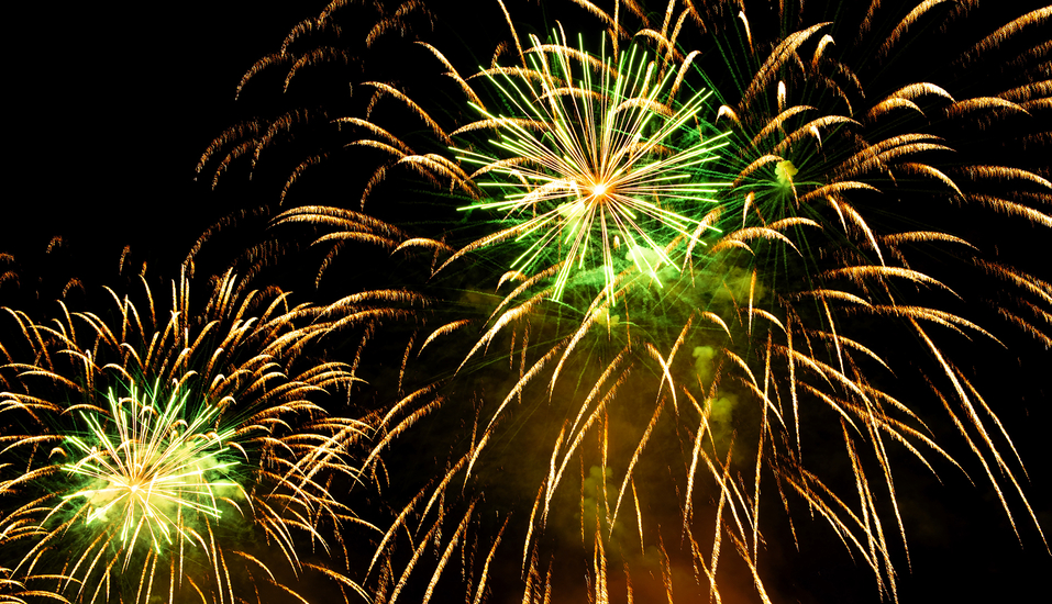 Silvester im Hotel Rheinstein.