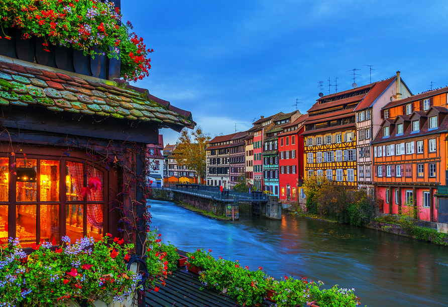 Erleben Sie Straßburg mit den wunderschönen Fachwerkhäusern!