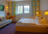 Beispiel eines Doppelzimmers im Seehotel Karlslust in Storkow (Mark)