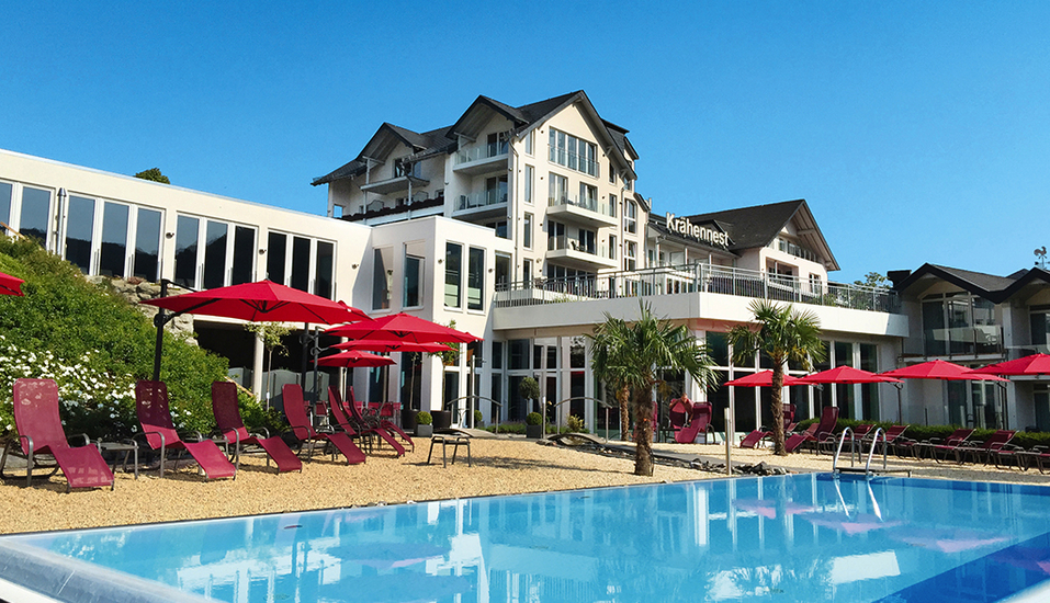 Das Moselstern Parkhotel Krähennest in Löf an der Mosel