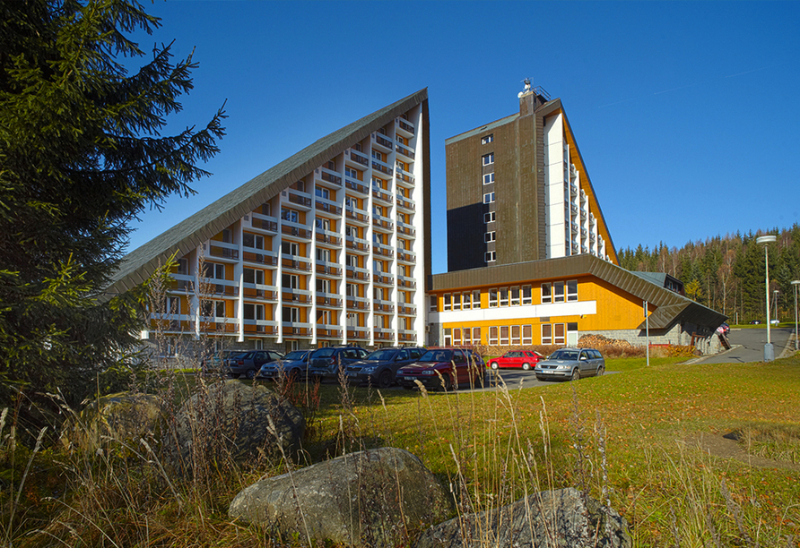 OREA Vital Hotel Sklár in Harrachov im Riesengebirge Außenansicht