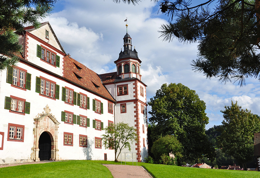 Immer einen Ausflug wert: das Schloss Wilhelmsburg in Schmalkalden.