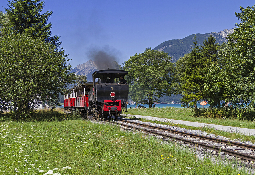 Landgasthof Astner Münster Tirol, Dampf Zahnradbahn