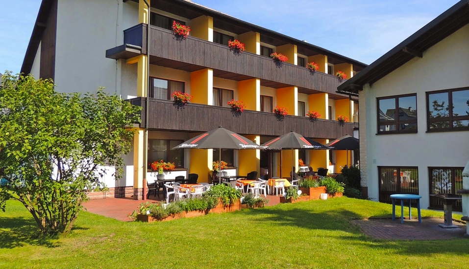 Hotel Im Kräutergarten in Cursdorf im Thüringer Wald, Außenansicht