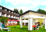 Hotel Im Kräutergarten in Cursdorf im Thüringer Wald, Garten
