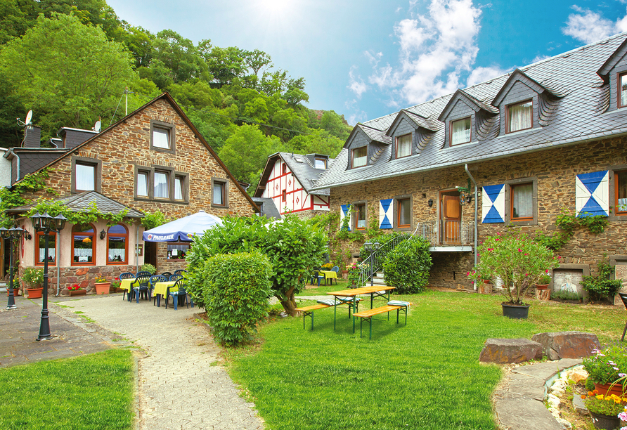 Mühlen Hotel Konschake in Burgen an der Mosel Außenansicht