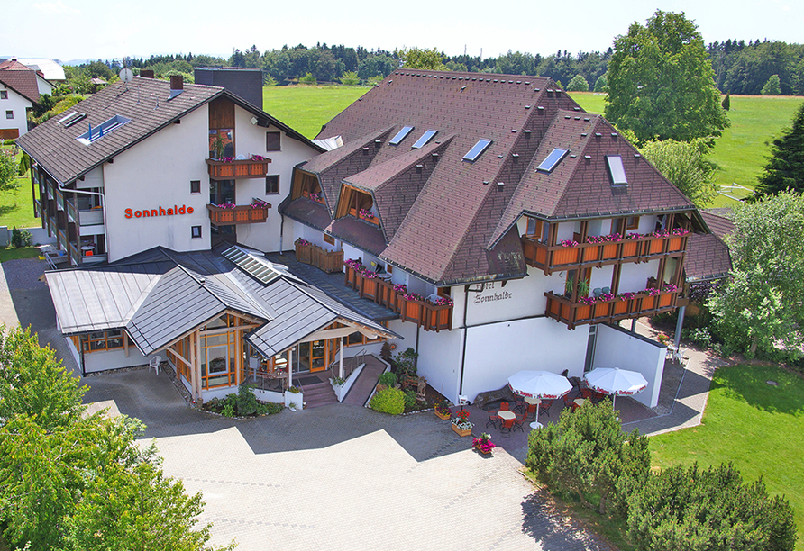 Hotel Sonnenhof und Sonnhalde in Ühlingen-Birkendorf im Schwarzwald, Sonnhalde