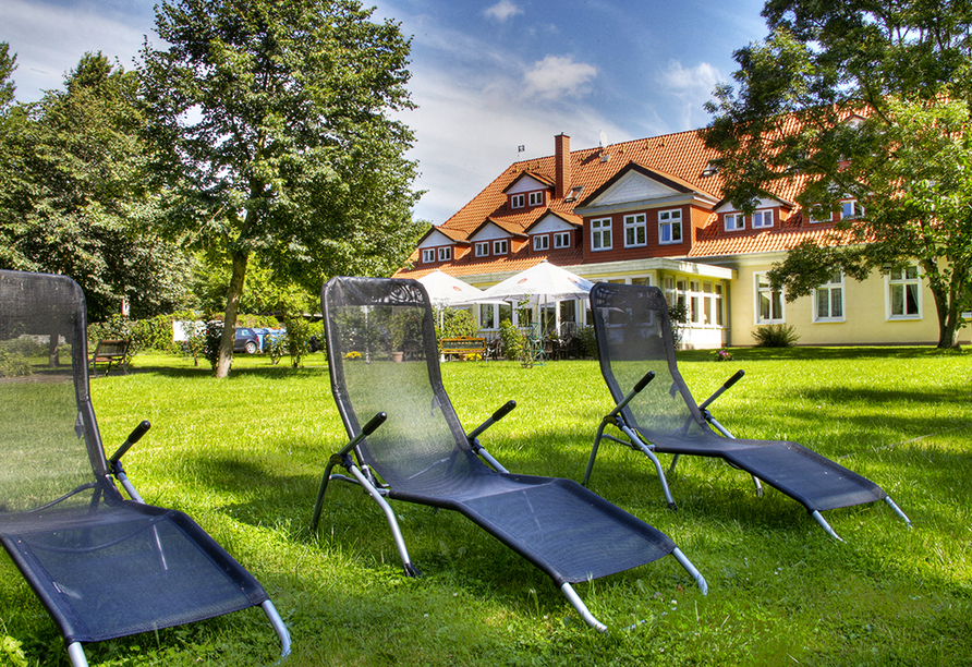 Hotel Lieblingsplatz Bohlendorf, Garten