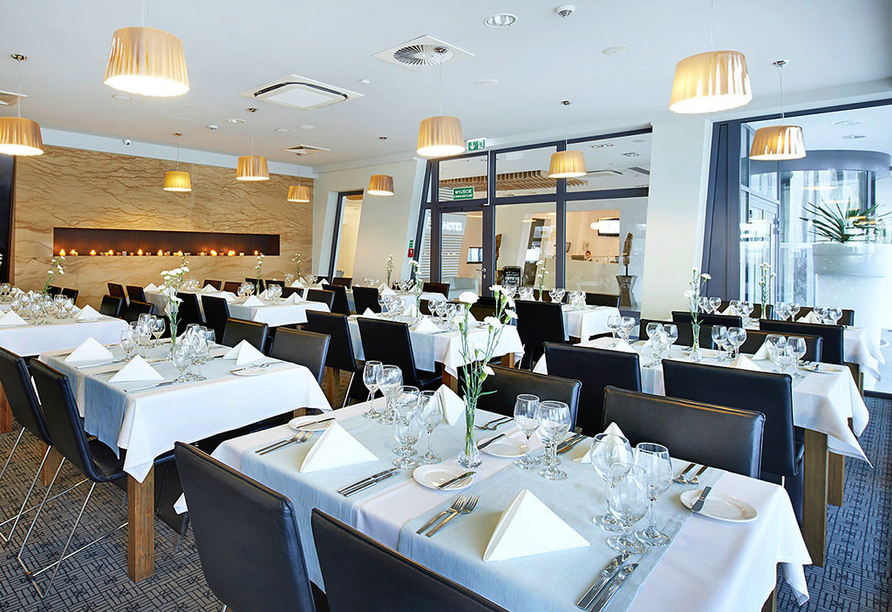 Das Restaurant im Marine Hotel in Kolberg