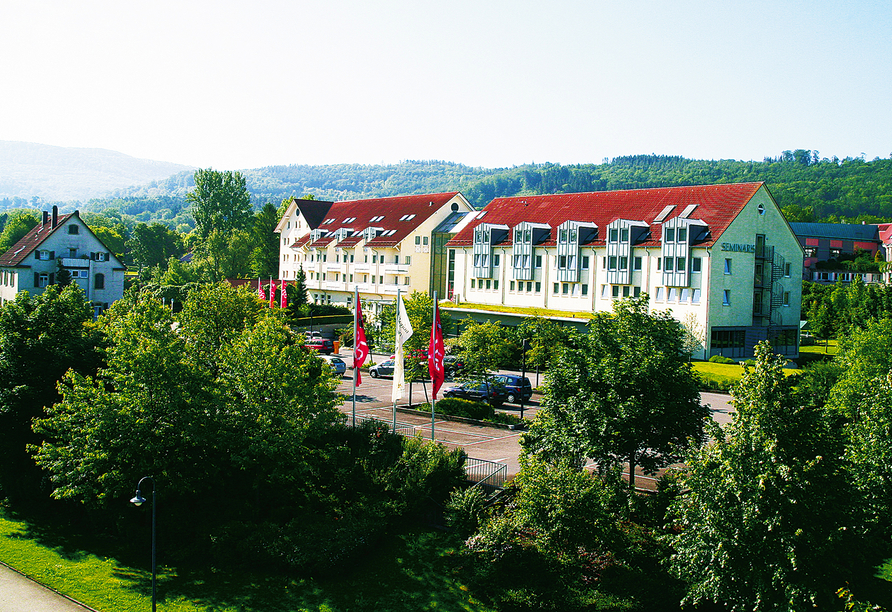 Außenansicht des Seminaris Hotels Bad Boll