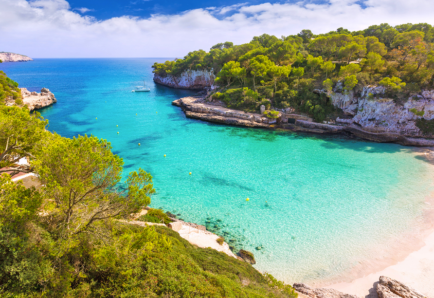 Mallorca ist bekannt für seine zahlreichen idyllischen Buchten.
