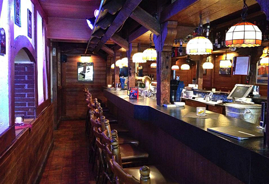 Die gemütliche Bar im schöner Asten Resort Winterberg