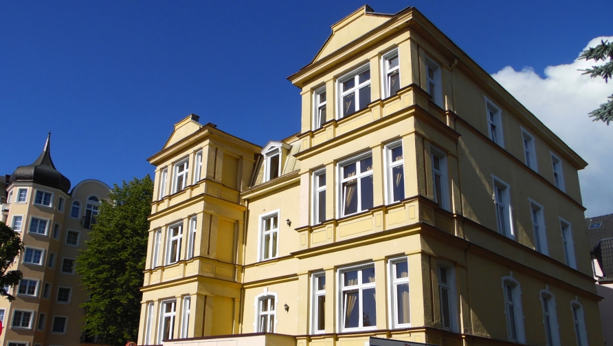 Außenansicht der Villa Antares I & II
