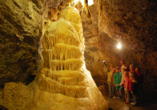 Das Ausflugsziel Tropfsteinhöhle in Eberwalde 