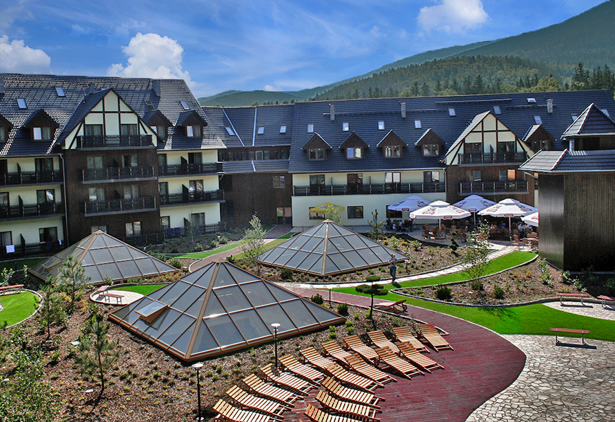 Hotel Sandra Spa Karpacz Riesengebirge Polen, Aussenansicht
