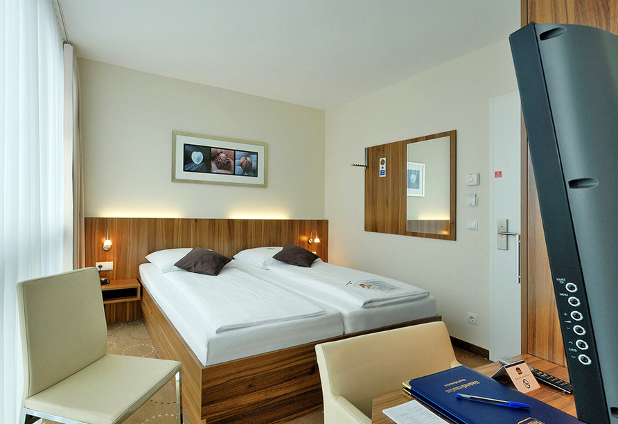 Beispiel eines Doppelzimmers im Best Western Hotel Berlin-Mitte