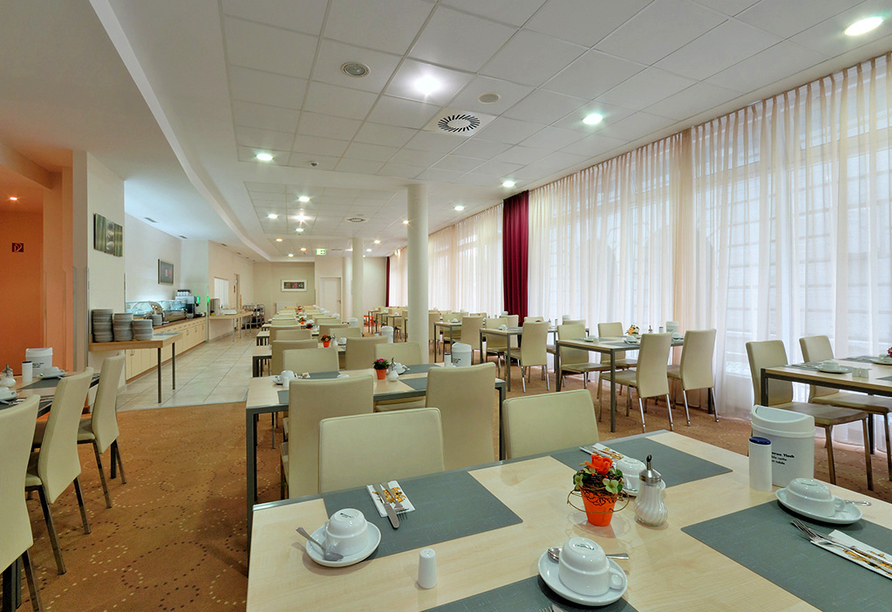 Lassen Sie sich im Restaurant des Best Western Hotels Berlin-Mitte mit kulinarischen Spezialitäten verwöhnen.