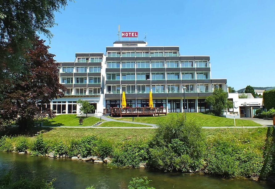 Parkhotel Olsberg in Olsberg im Hochsauerland Außenansicht