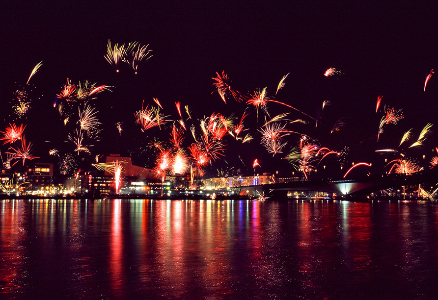 Erleben Sie das Feuerwerk in Bonn vom Schiff aus!